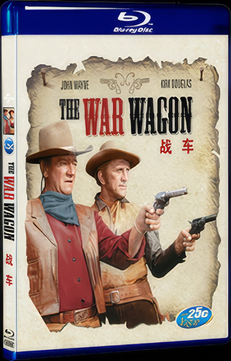 1967 The War Wagon Movie 1-Disc Box Set for Gift Collection Blu-ray
