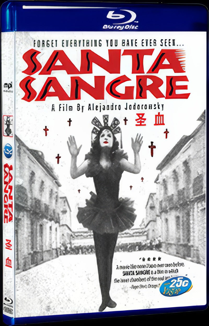 1989 Santa sangre Movie 1-Disc Box Set for Gift Collection Blu-ray