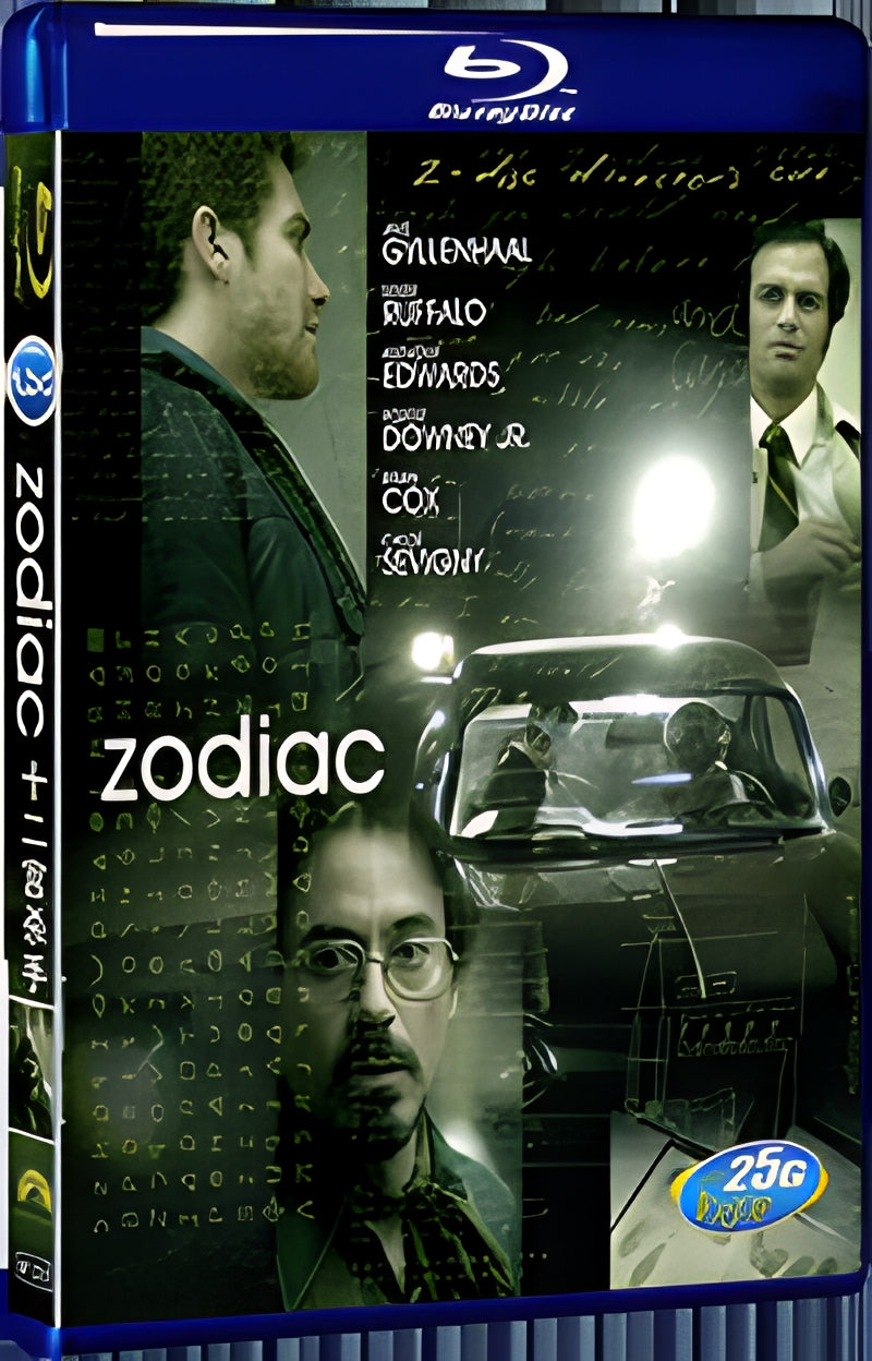 2007 Zodiac 1080P for Gift 1-Disc All RegionPlay Seal Box Blu-ray