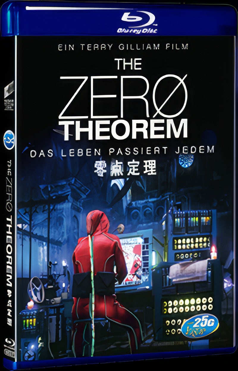 2013 The Zero Theorem Movie 1-Disc Box Set for Gift Collection Blu-ray