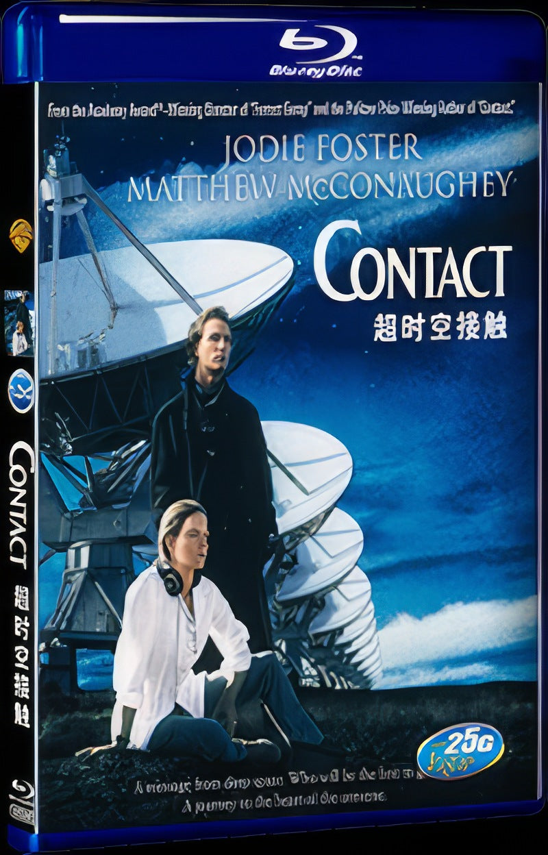Contact (1997) Movie 1-Disc Box Set for Gift Collection Blu-ray