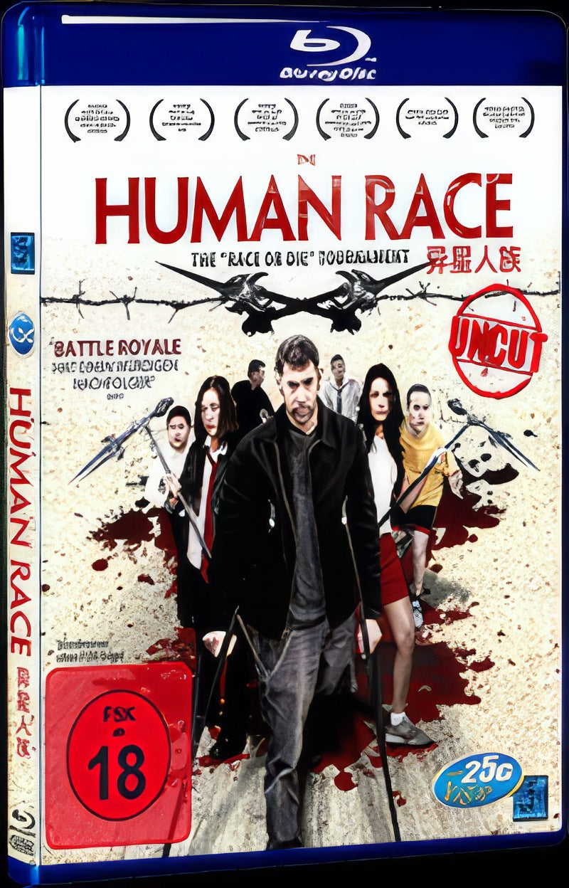 The Human Race (2013) Movie 1-Disc Box Set for Gift Collection Blu-ray