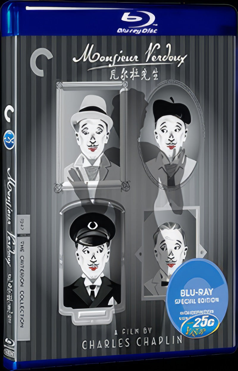 Monsieur Verdoux (1947) Movie 1-Disc Box Set for Gift Collection Blu-ray