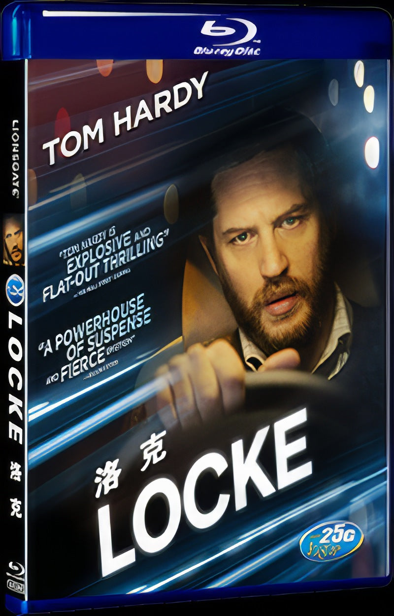 Locke (2013) Movie 1-Disc Box Set for Gift Collection Blu-ray