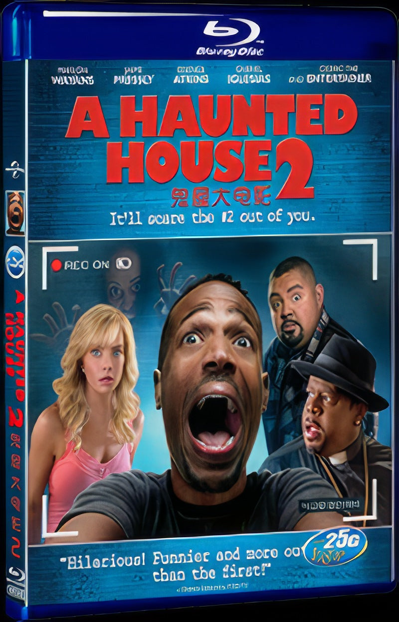 A Haunted House 2 (2014) Movie 1-Disc Box Set for Gift Collection Blu-ray