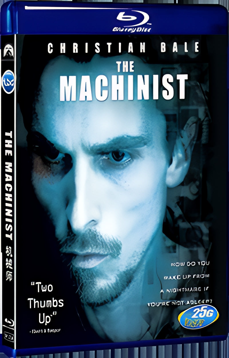 2004 The Machinist 1080P for Gift 1-Disc All RegionPlay Seal Box Blu-ray