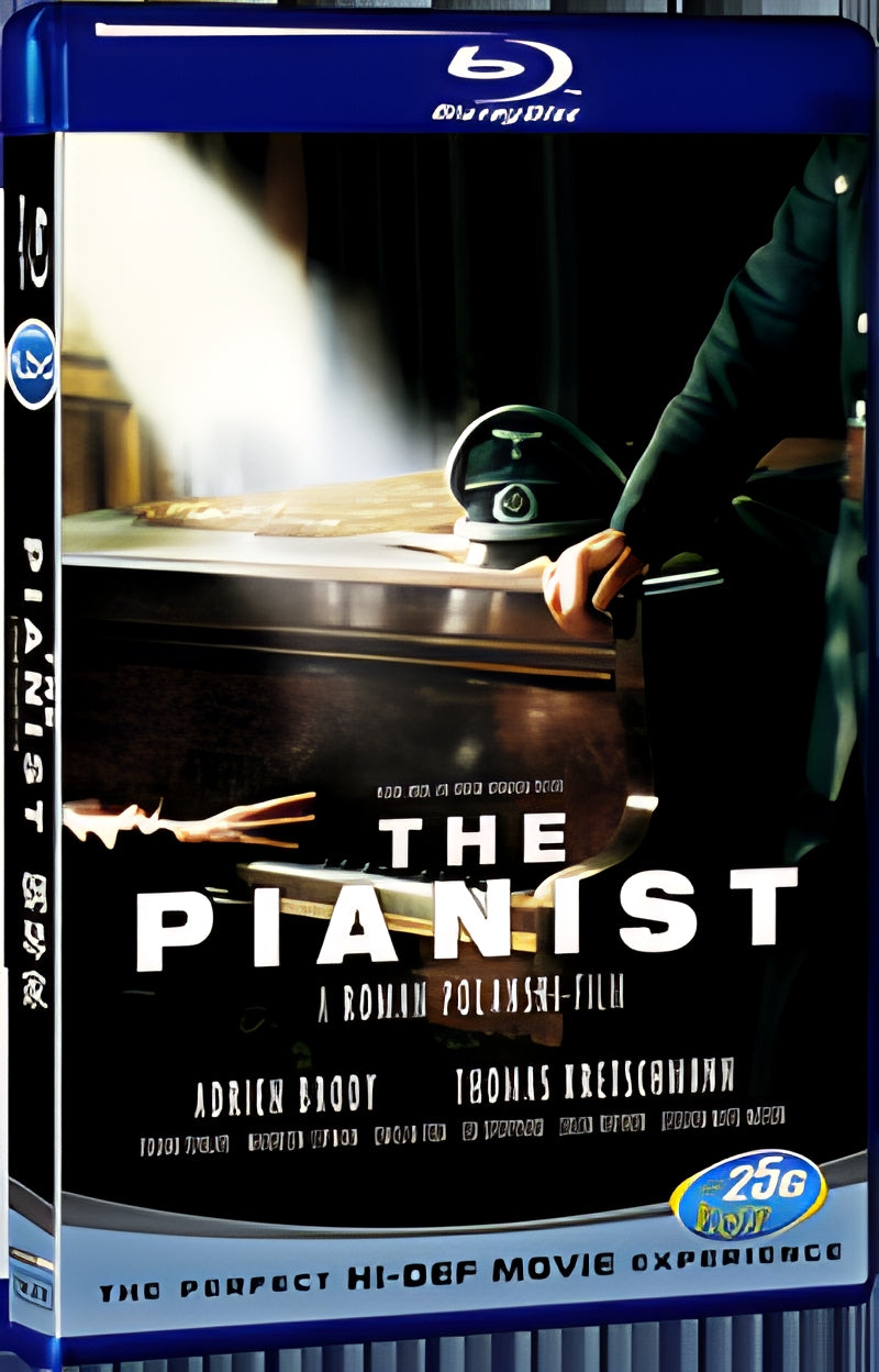 2002 The Pianist 1080P for Gift 1-Disc All RegionPlay Seal Box Blu-ray