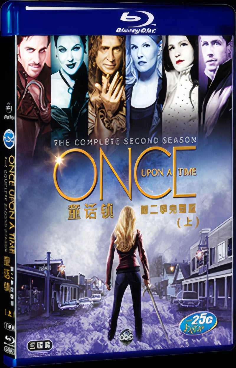 Once Upon a Time Season 2 (2012) Movie 5-Disc Box Set for Gift Collection Blu-ray
