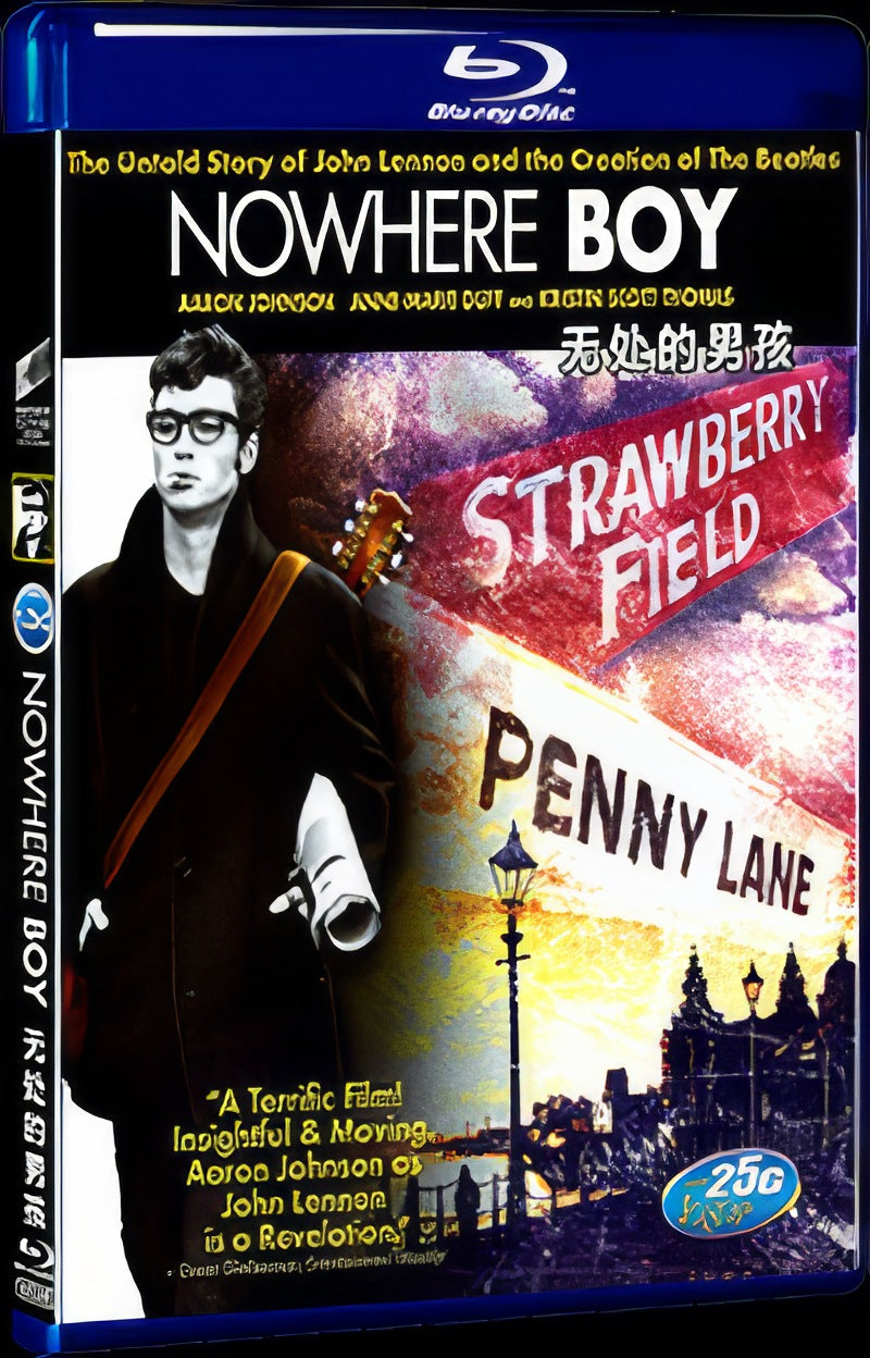 Nowhere Boy (2009) Movie 1-Disc Box Set for Gift Collection Blu-ray