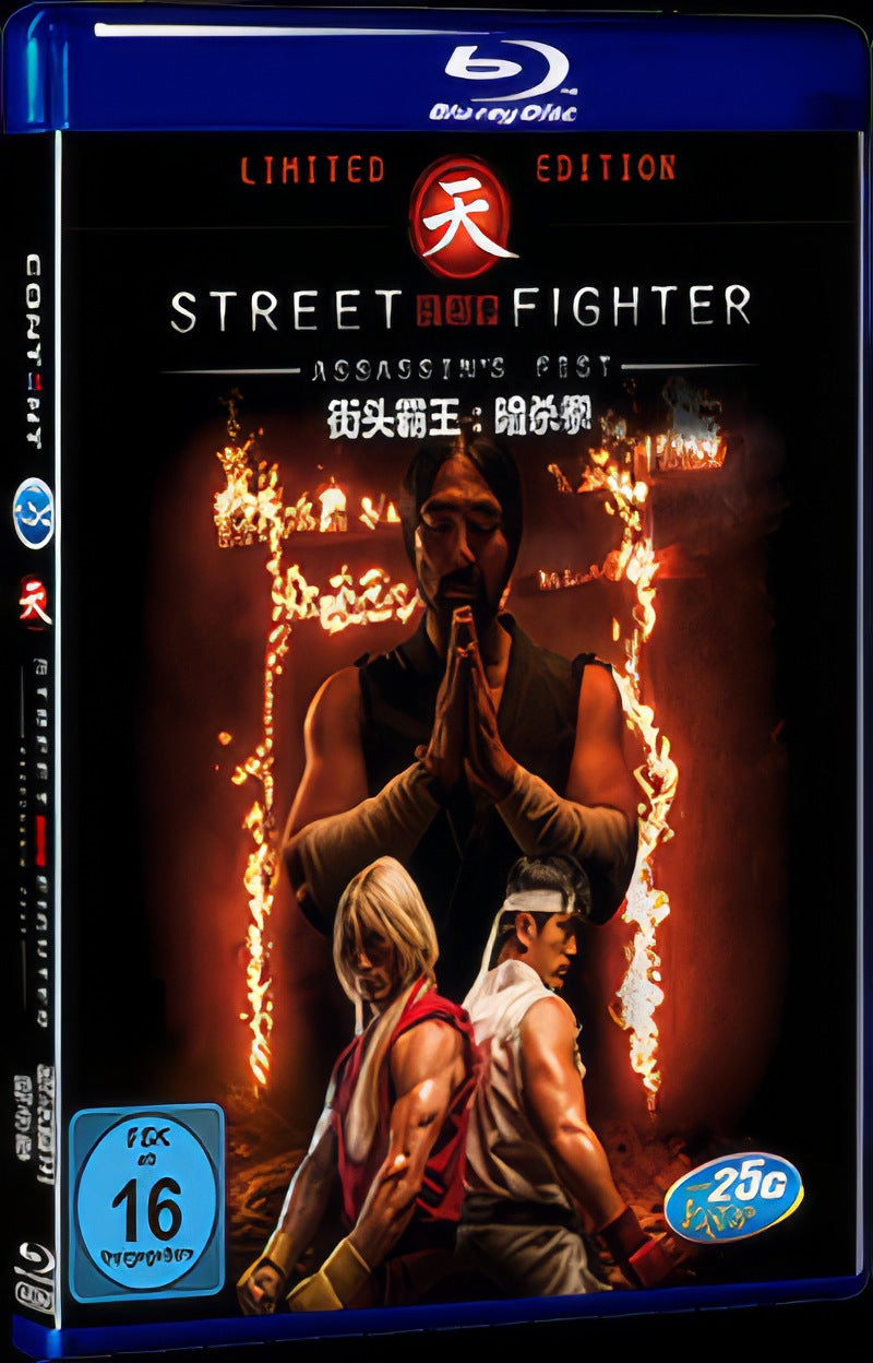 Street Fighter: Assassins Fist (2014) Movie 1-Disc Box Set for Gift Collection Blu-ray