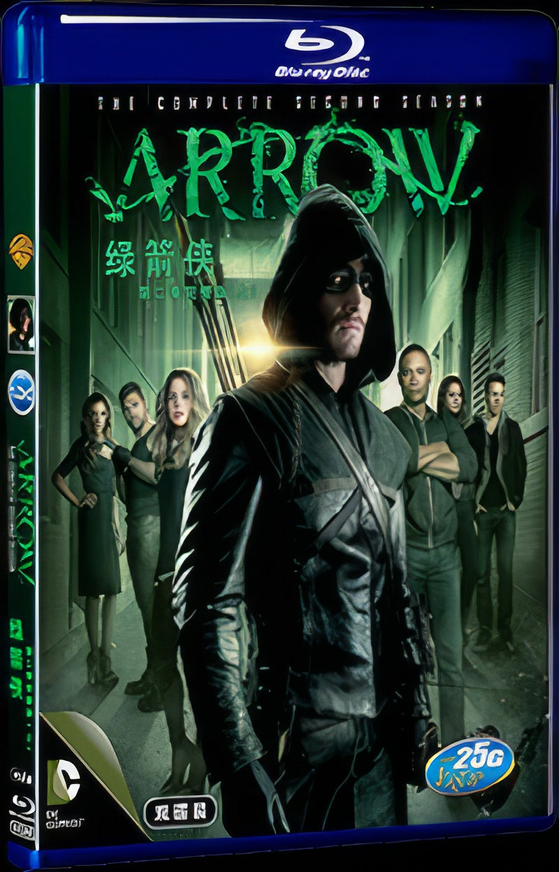 2013 Arrow: The Complete First Season Movie 4-Disc Box Set for Gift Collection Blu-ray