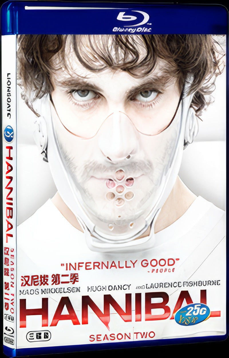 Hannibal Season 2 (2014) Movie 3-Disc Box Set for Gift Collection Blu-ray