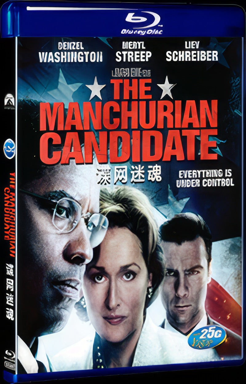 The Manchurian Candidate (2004) Movie 1-Disc Box Set for Gift Collection Blu-ray