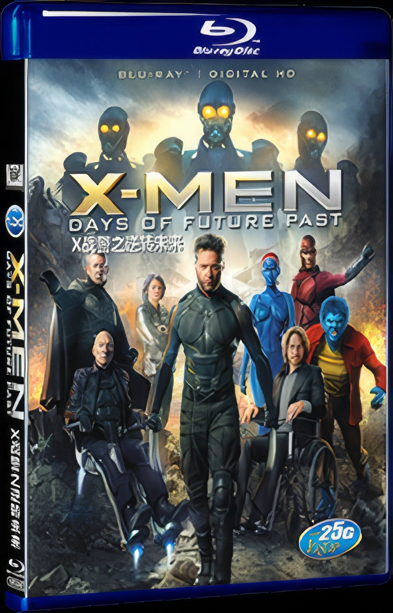 X-Men: Days of Future Past (2014) Movie 1-Disc Box Set for Gift Collection Blu-ray