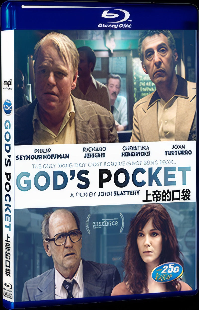 Gods Pocket (2014) Movie 1-Disc Box Set for Gift Collection Blu-ray