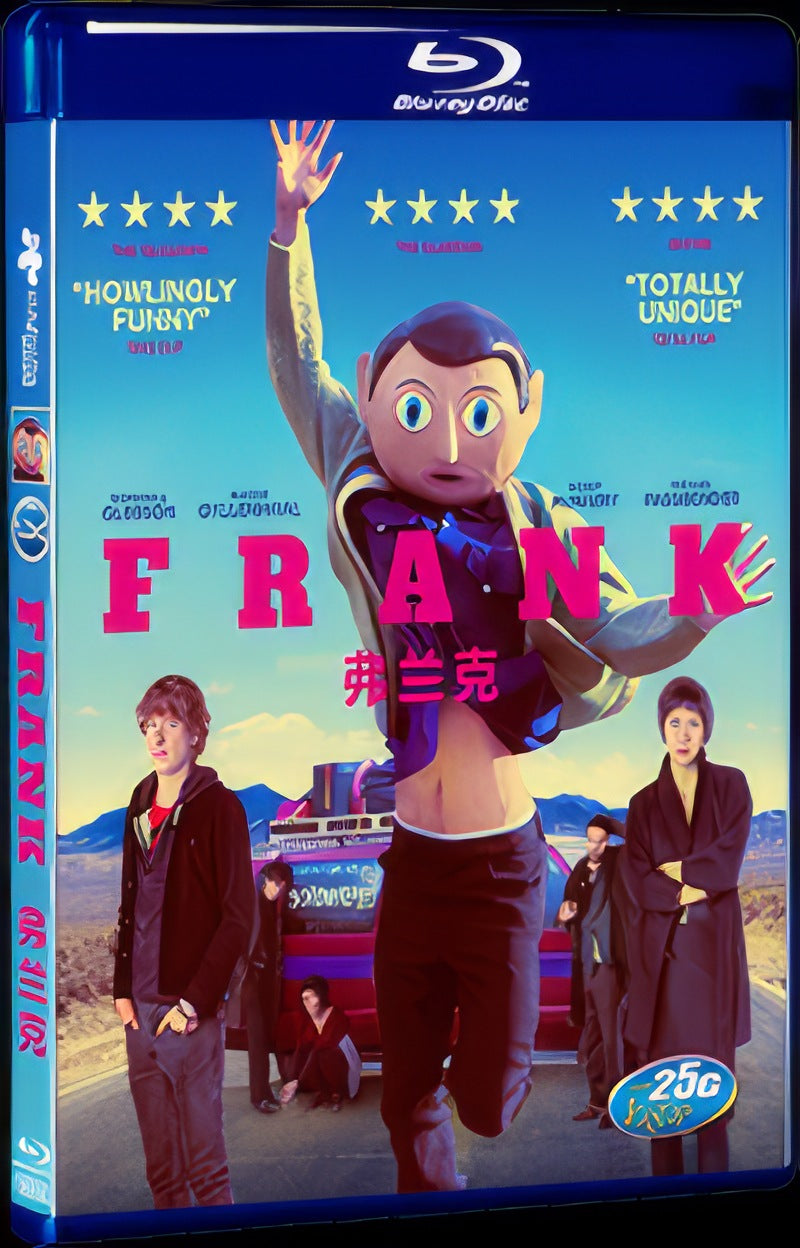 Frank (2014) Movie 1-Disc Box Set for Gift Collection Blu-ray