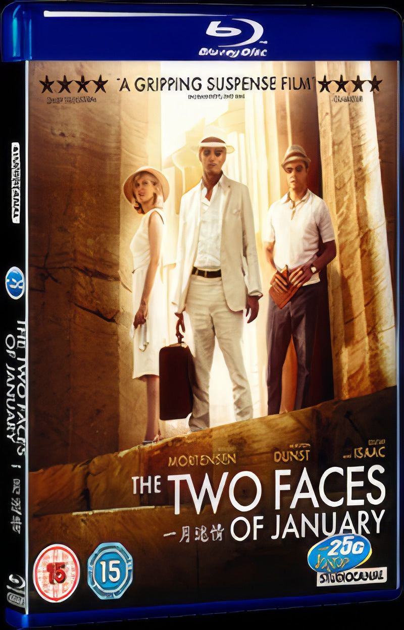 The Two Faces of January (2014) Movie 1-Disc Box Set for Gift Collection Blu-ray