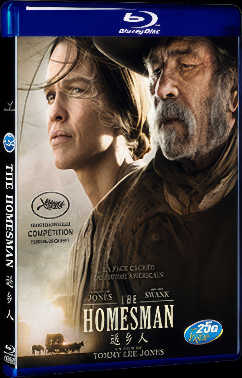 The Homesman (2014) Movie 1-Disc Box Set for Gift Collection Blu-ray