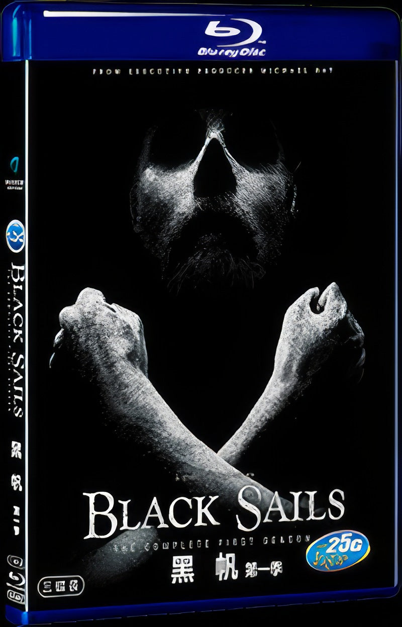 Black Sails Season 1 (2014) Movie 3-Disc Box Set for Gift Collection Blu-ray