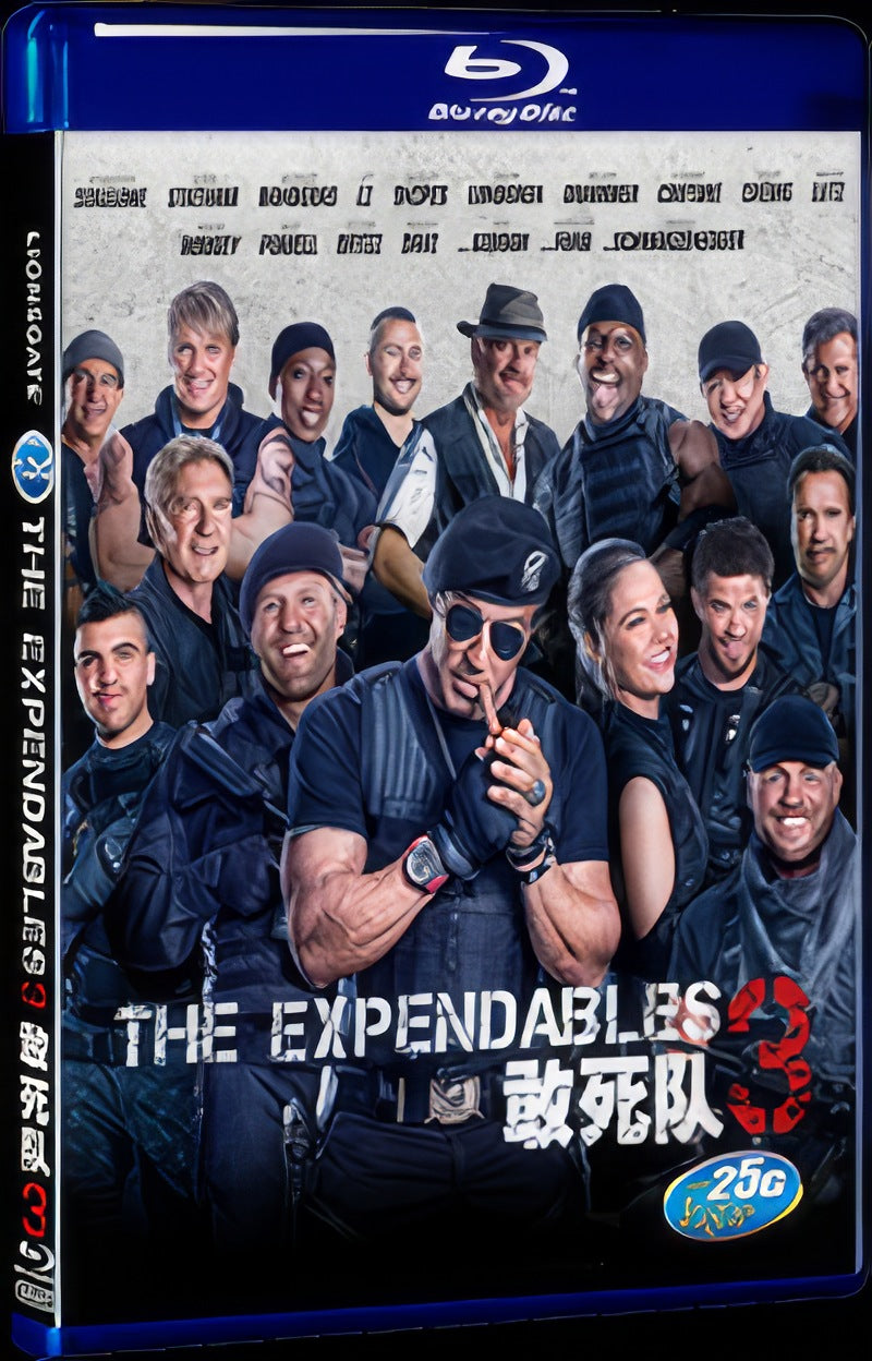 The Expendables 3 (2014) Movie 1-Disc Box Set for Gift Collection Blu-ray