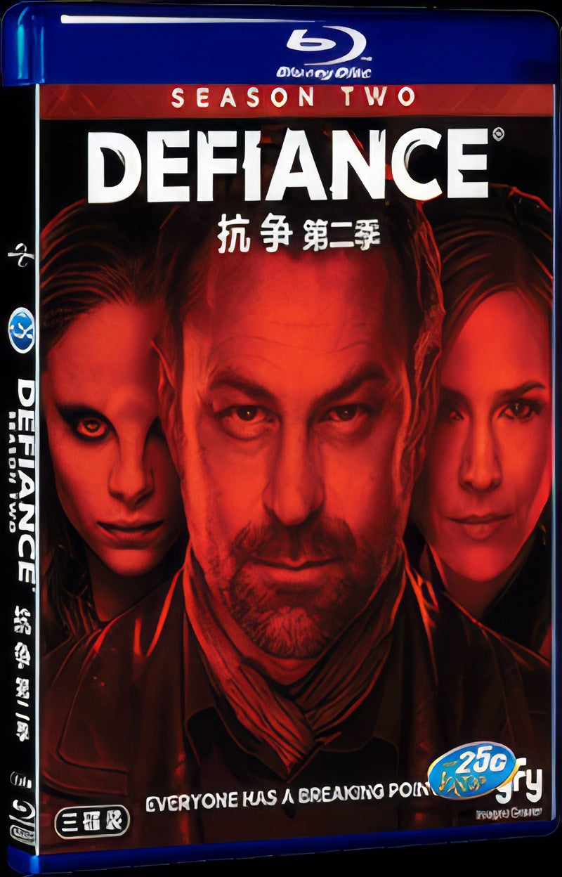 Defiance Season 2 (2014) Movie 3-Disc Box Set for Gift Collection Blu-ray