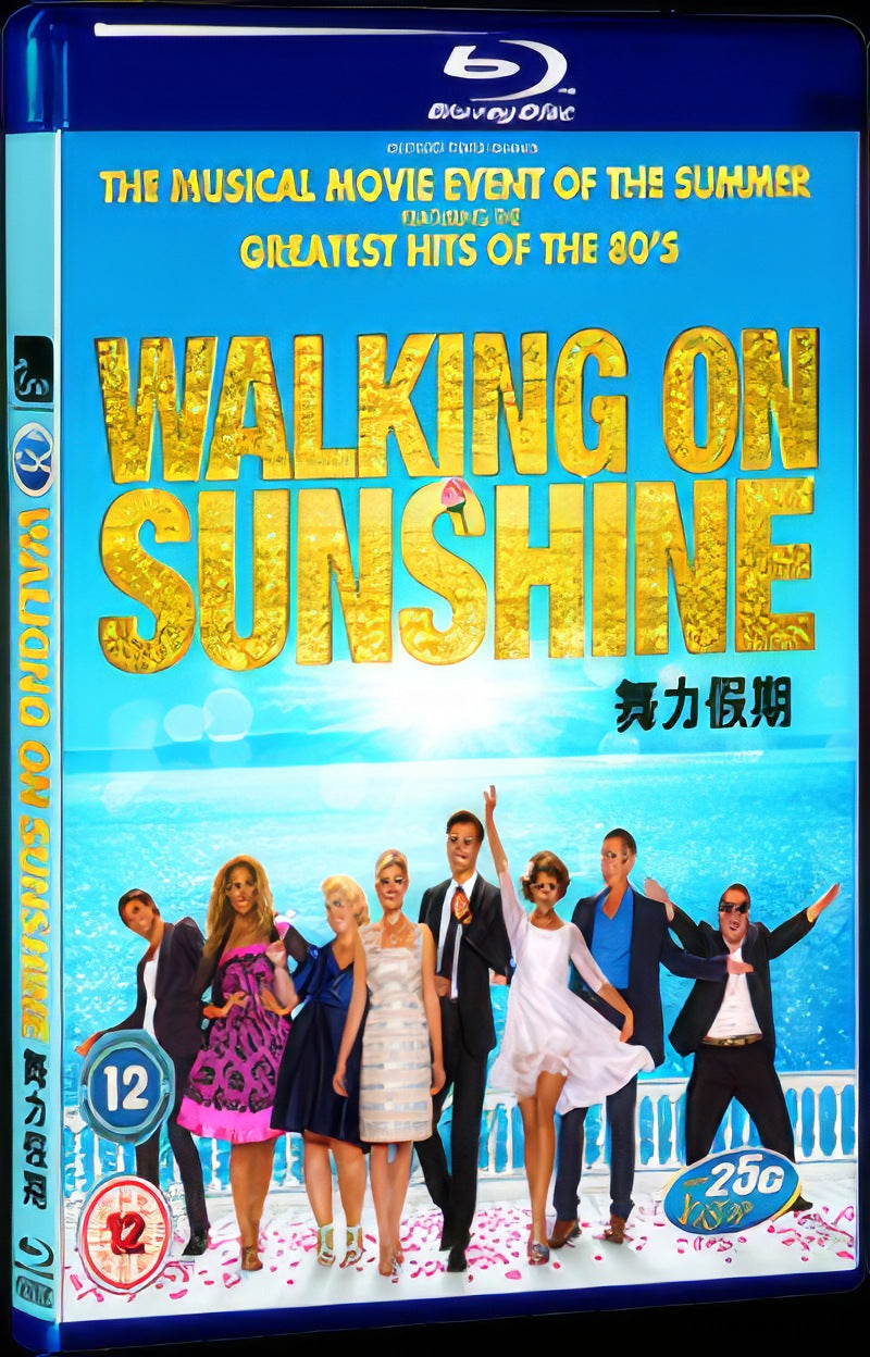 Walking on Sunshine (2014) Movie 1-Disc Box Set for Gift Collection Blu-ray