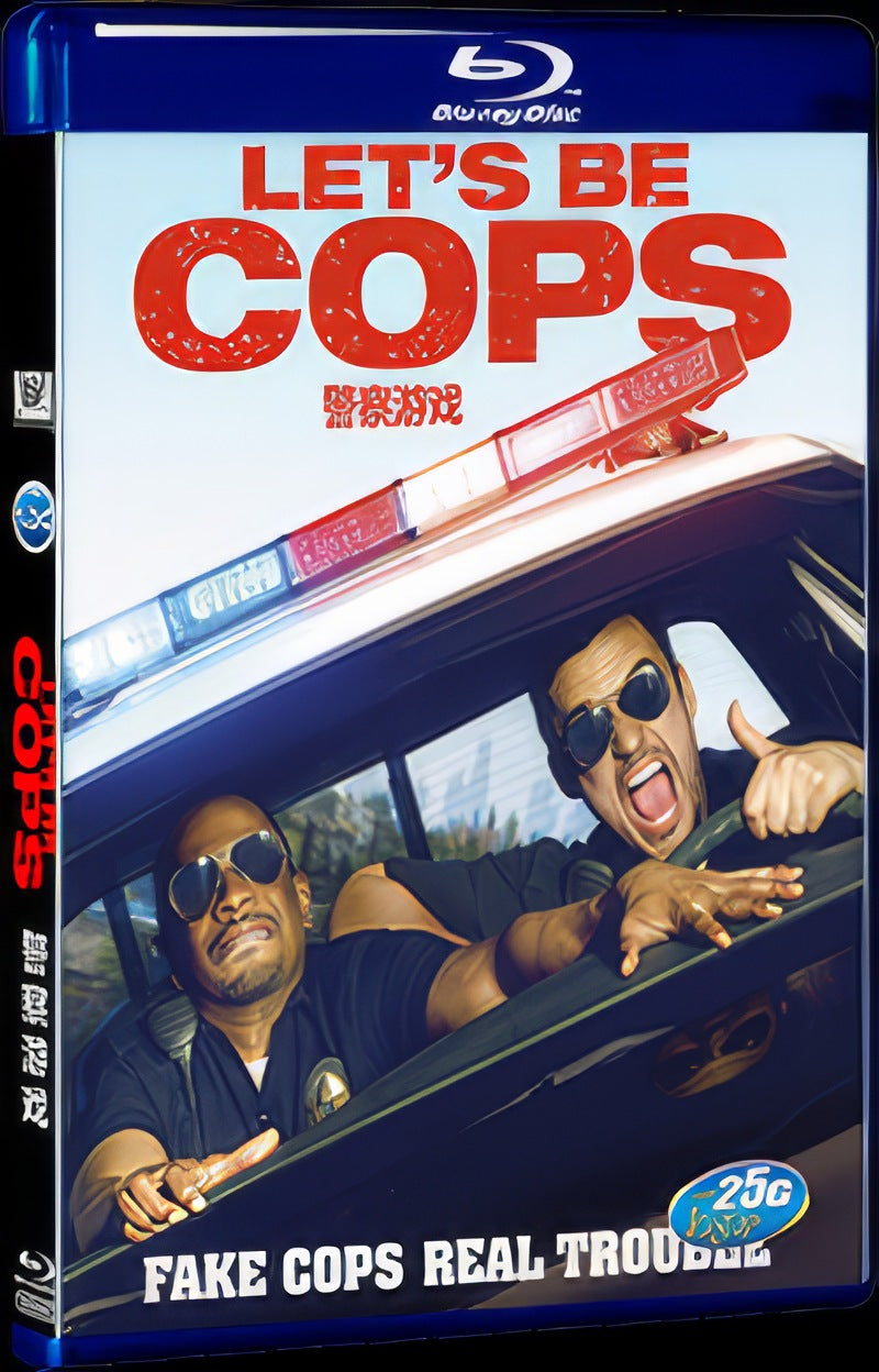 Lets Be Cops (2014) Movie 1-Disc Box Set for Gift Collection Blu-ray