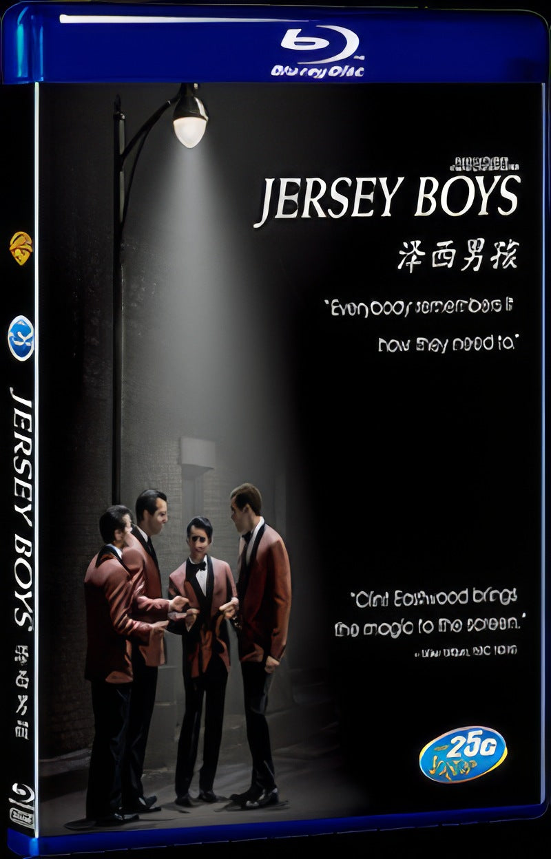 Jersey Boys (2014) Movie 1-Disc Box Set for Gift Collection Blu-ray