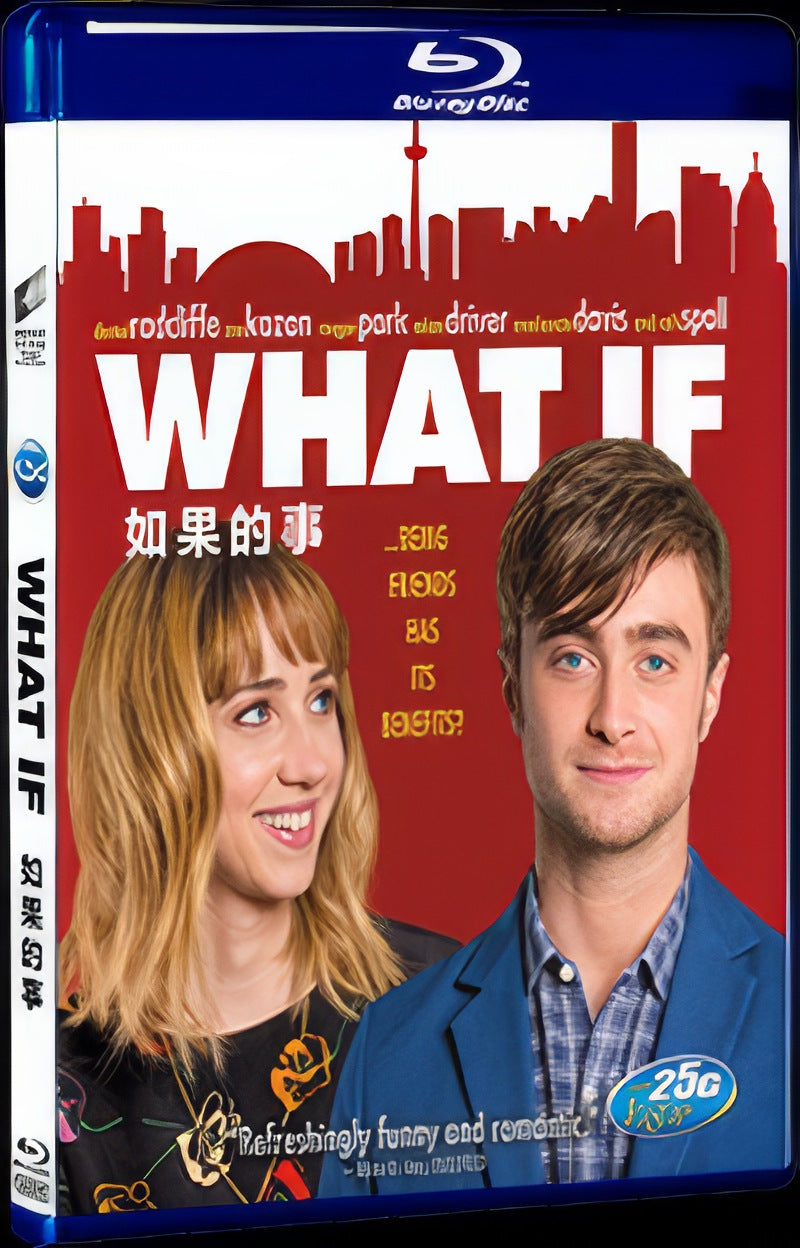 2013 What If The F Word Movie 1-Disc Box Set for Gift Collection Blu-ray