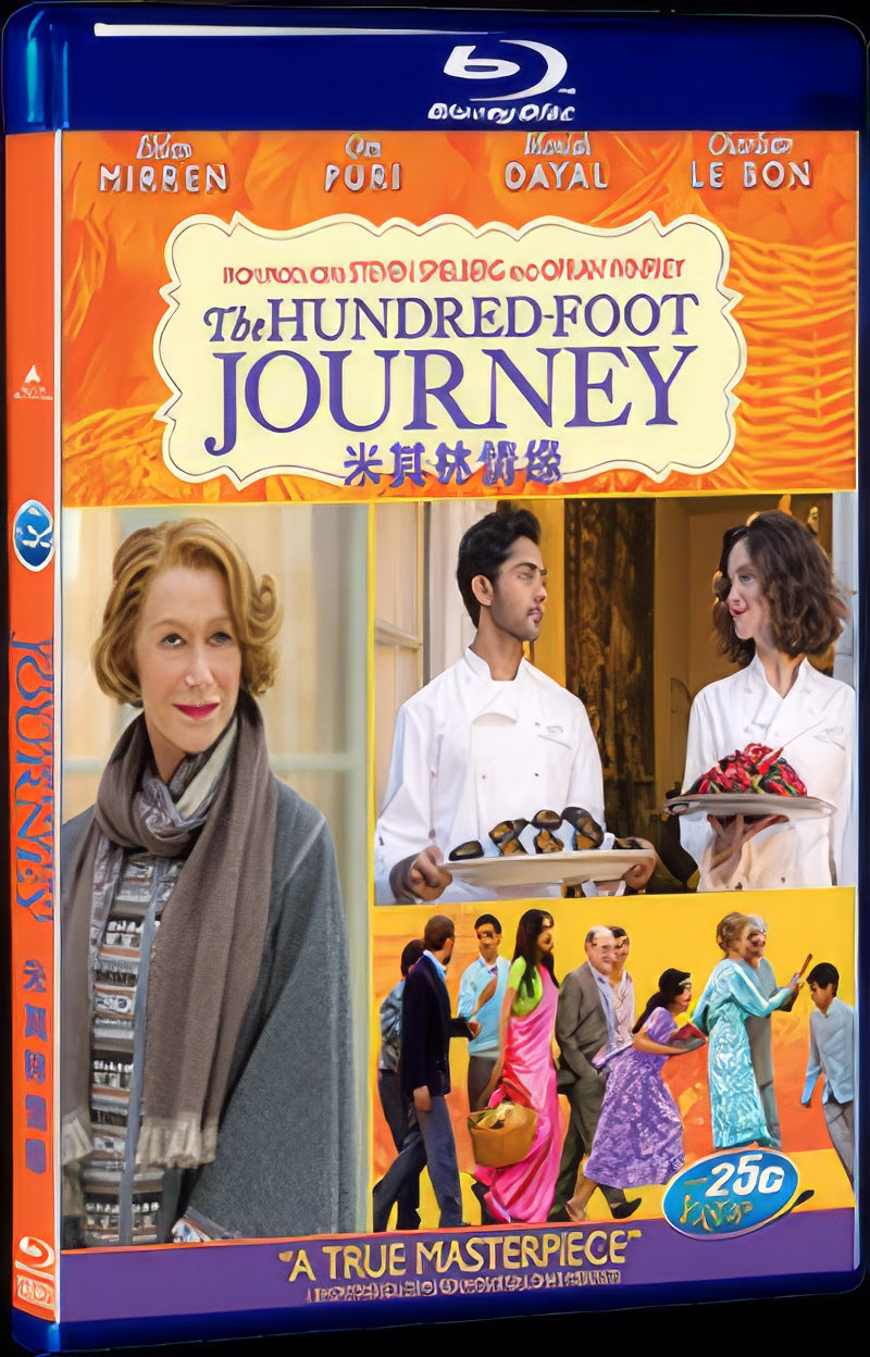 The Hundred-Foot Journey (2014) Movie 1-Disc Box Set for Gift Collection Blu-ray