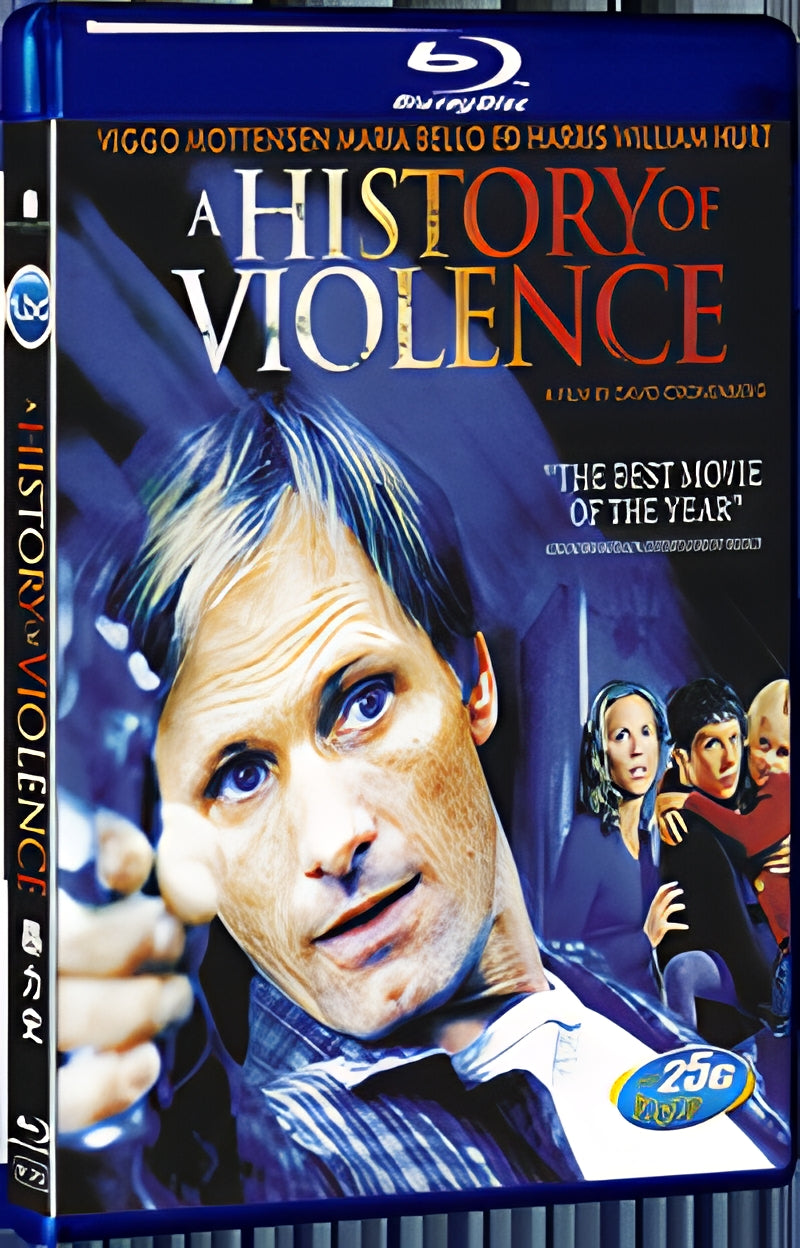 2005 A History Of Violence 1080P for Gift 1-Disc All RegionPlay Seal Box Blu-ray