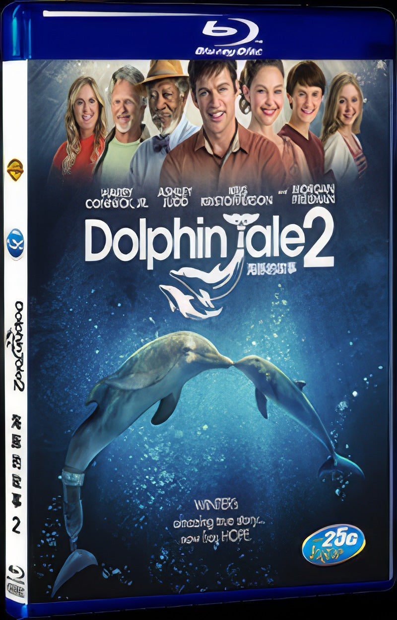 Dolphin Tale 2 (2014) Movie 1-Disc Box Set for Gift Collection Blu-ray