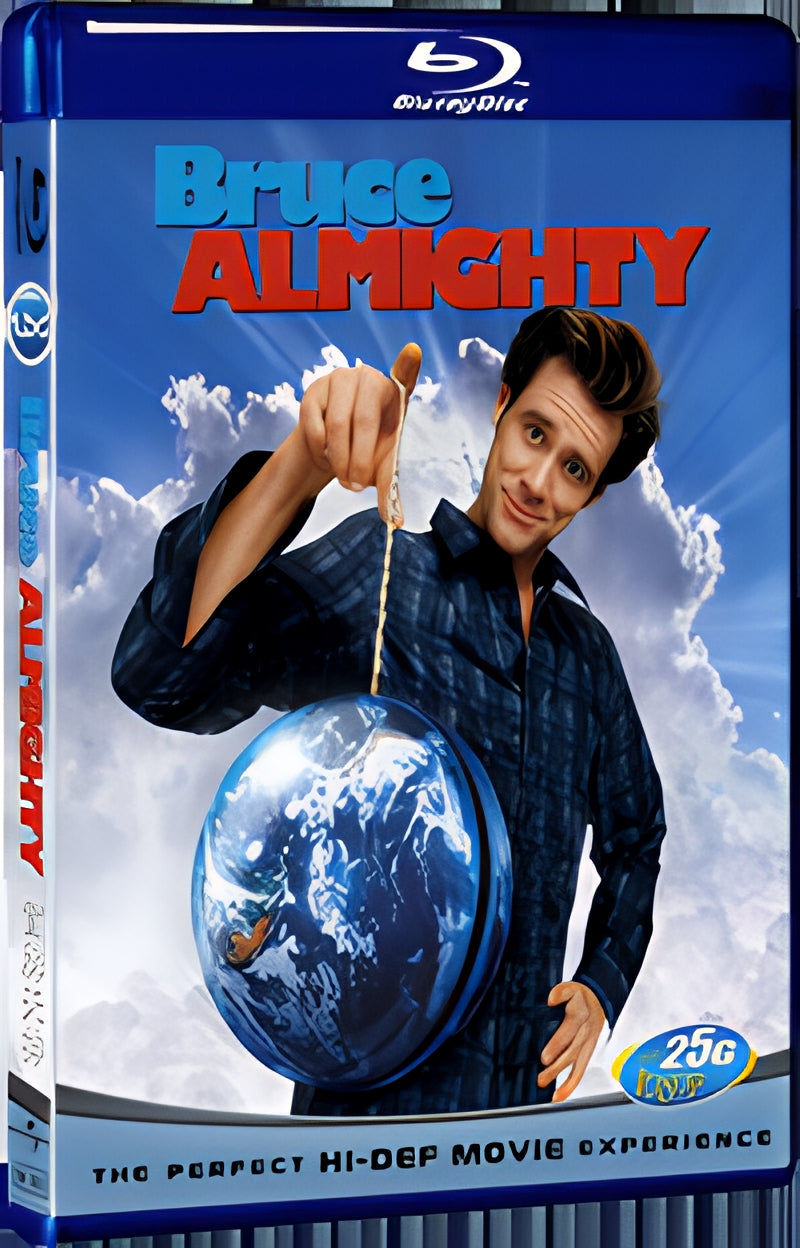 2003 Bruce Almighty 1080P for Gift 1-Disc All RegionPlay Seal Box Blu-ray