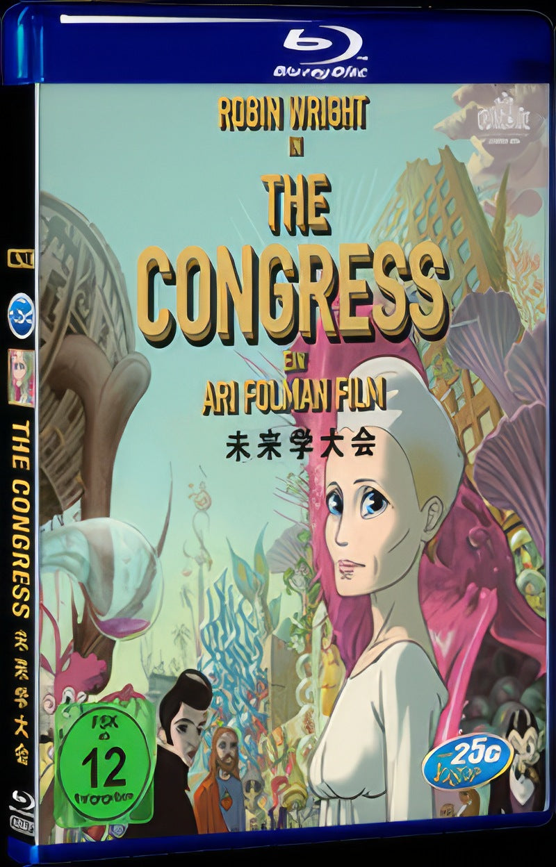 The Congress (2013) Movie 1-Disc Box Set for Gift Collection Blu-ray