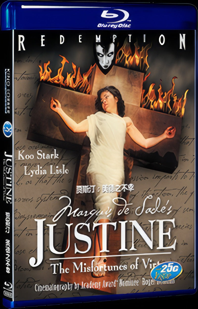 Justine: The Misfortunes of Virtue (1977) Movie 1-Disc Box Set for Gift Collection Blu-ray