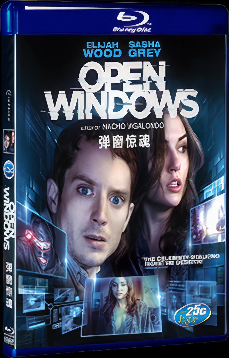 Open Windows (2014) Movie 1-Disc Box Set for Gift Collection Blu-ray