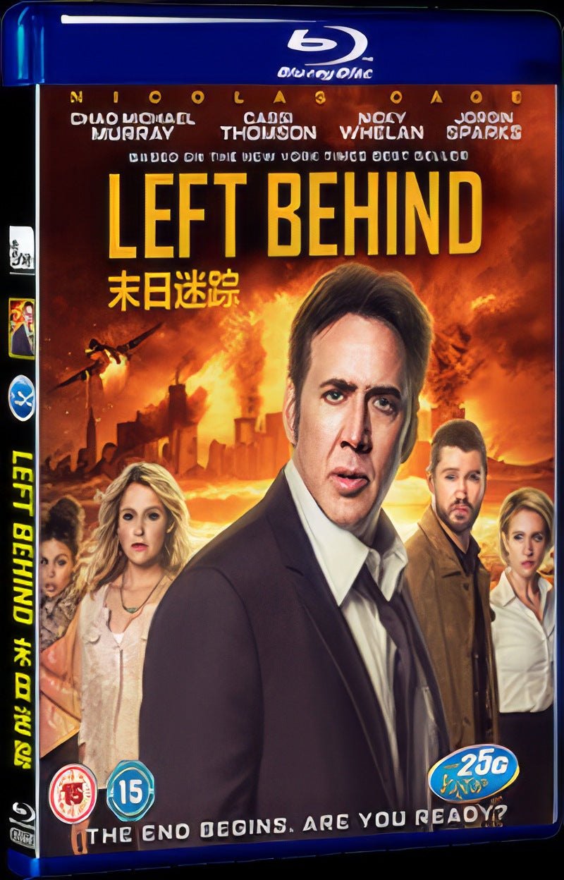 Left Behind (2014) Movie 1-Disc Box Set for Gift Collection Blu-ray