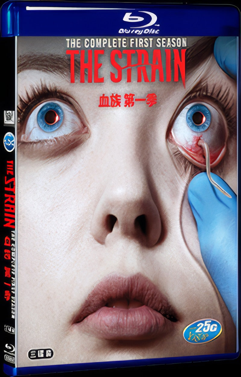 The Strain Season 1 (2014) Movie 3-Disc Box Set for Gift Collection Blu-ray