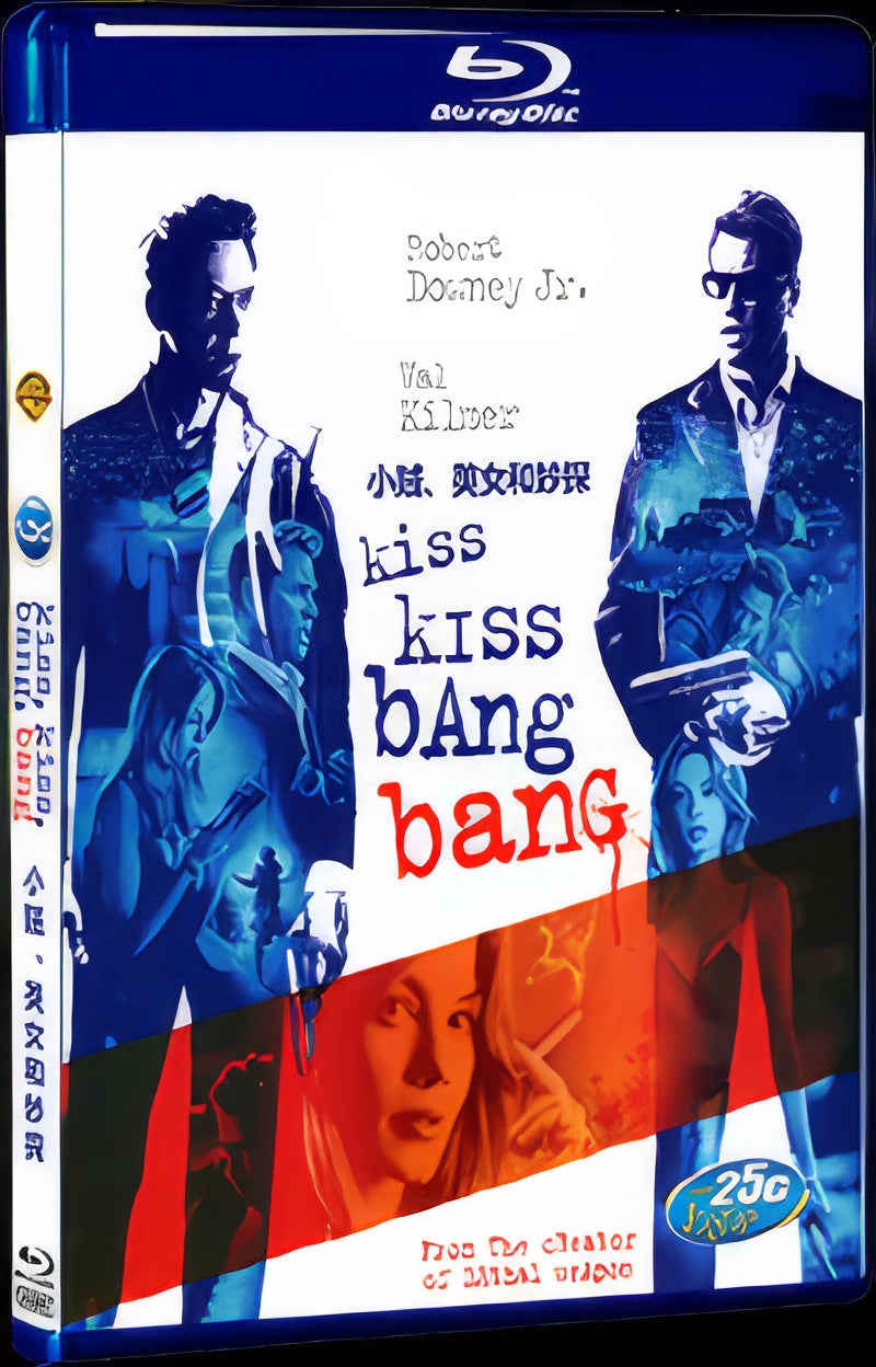 Kiss Kiss Bang Bang‎ (2005) Movie 1-Disc Box Set for Gift Collection Blu-ray