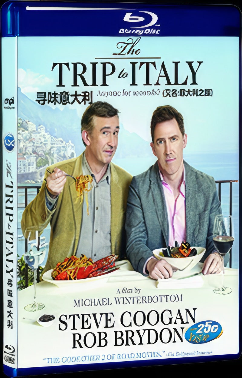 The Trip to Italy (2014) Movie 1-Disc Box Set for Gift Collection Blu-ray