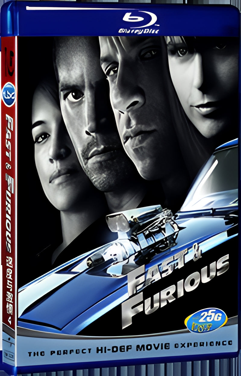 2009 Fast.and.Furious 4 1080P for Gift 1-Disc All RegionPlay Seal Box Blu-ray