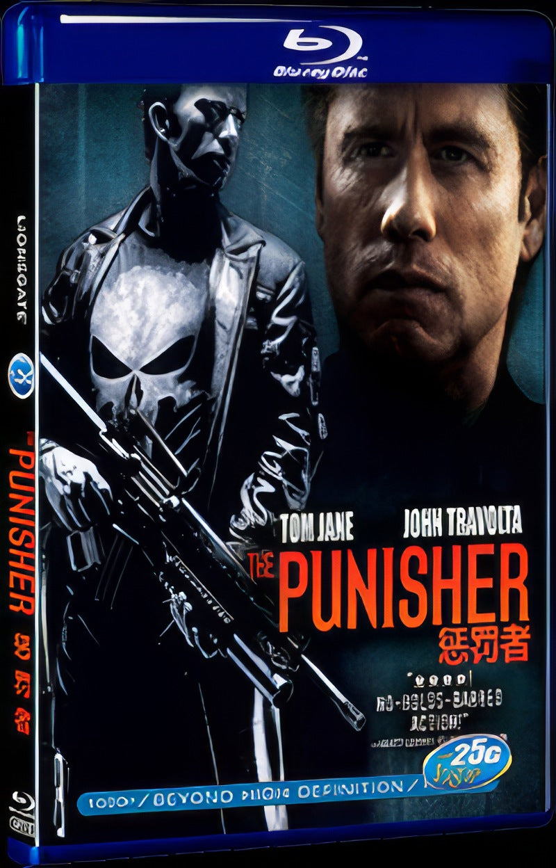 The Punisher (2004) Movie 1-Disc Box Set for Gift Collection Blu-ray