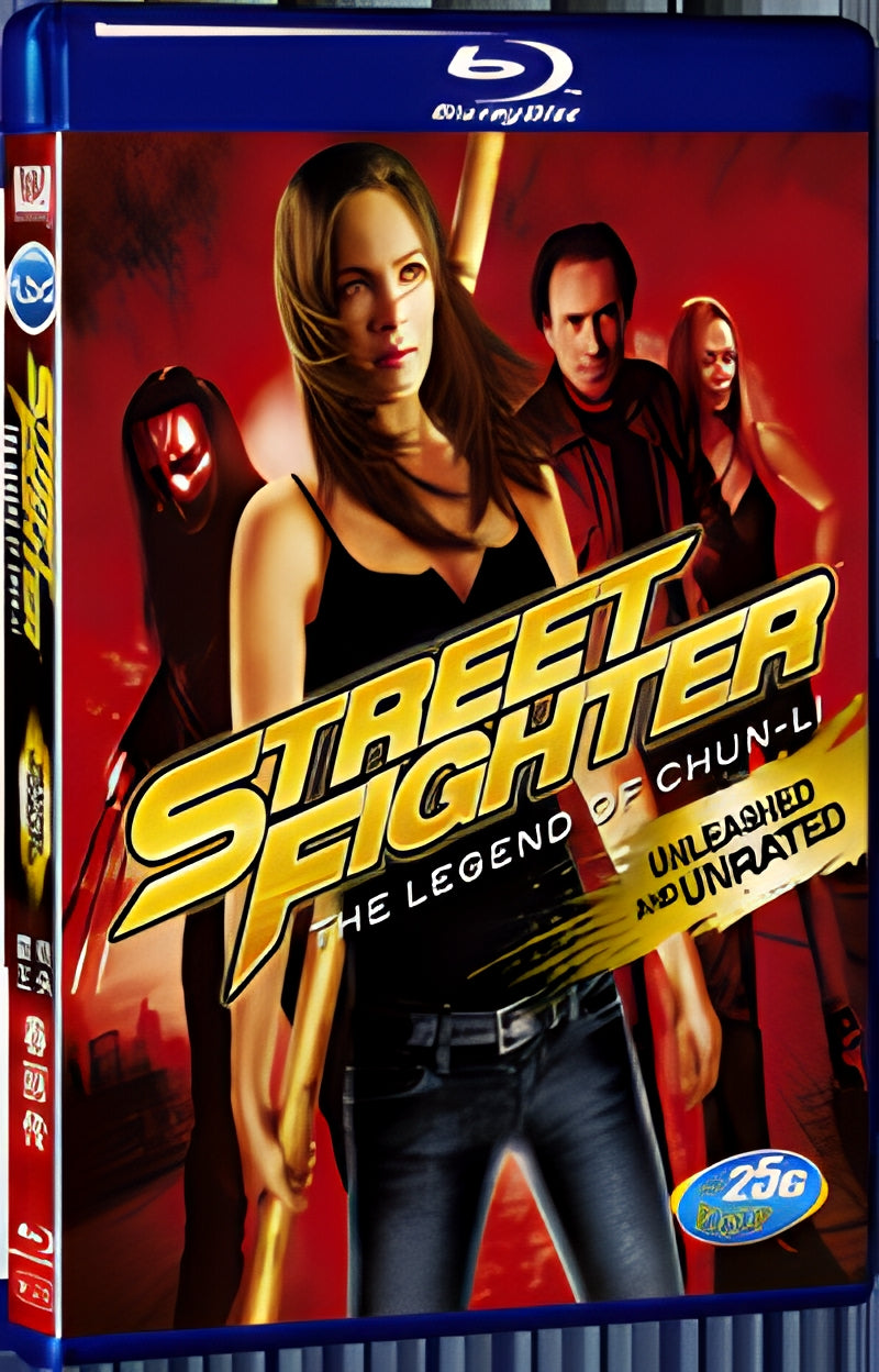 2009 Street Fighter The Legend of Chun Li 1080P for Gift 1-Disc All RegionPlay Seal Box Blu-ray
