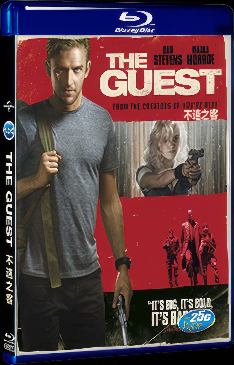 The Guest (2014) Movie 1-Disc Box Set for Gift Collection Blu-ray