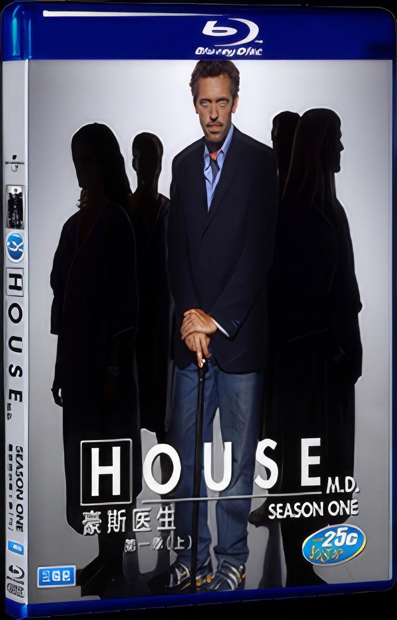 House M.D. Season 1 (2004) Movie 5-Disc Box Set for Gift Collection Blu-ray