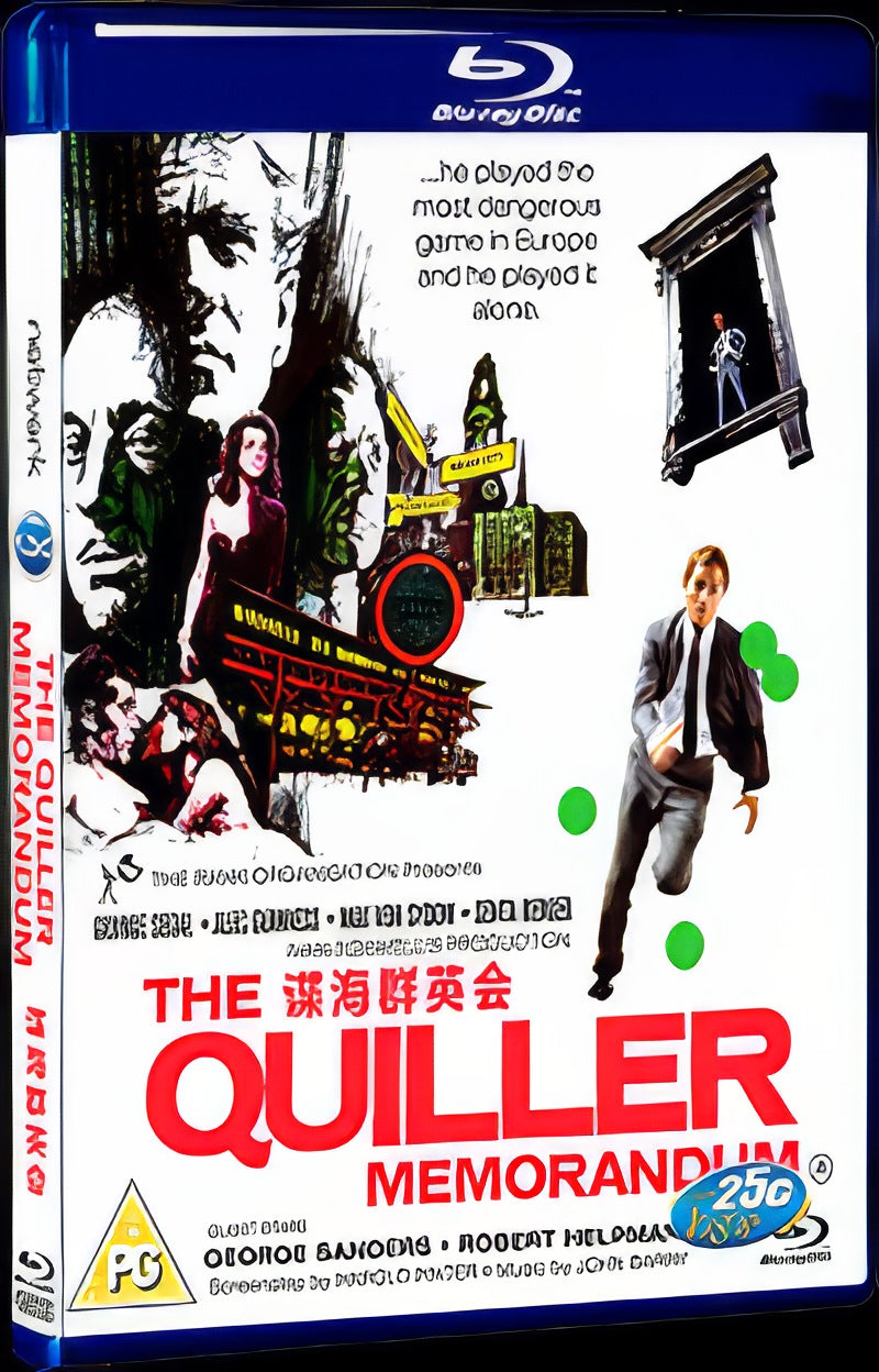 The Quiller Memorandum (1966) Movie 1-Disc Box Set for Gift Collection Blu-ray
