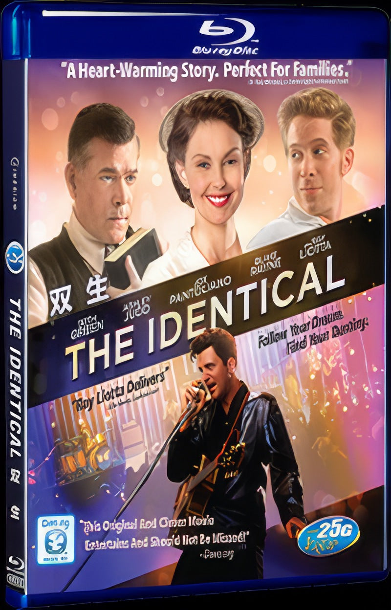 The Identical (2014) Movie 1-Disc Box Set for Gift Collection Blu-ray