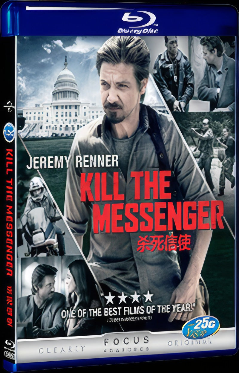Kill the Messenger (2014) Movie 1-Disc Box Set for Gift Collection Blu-ray