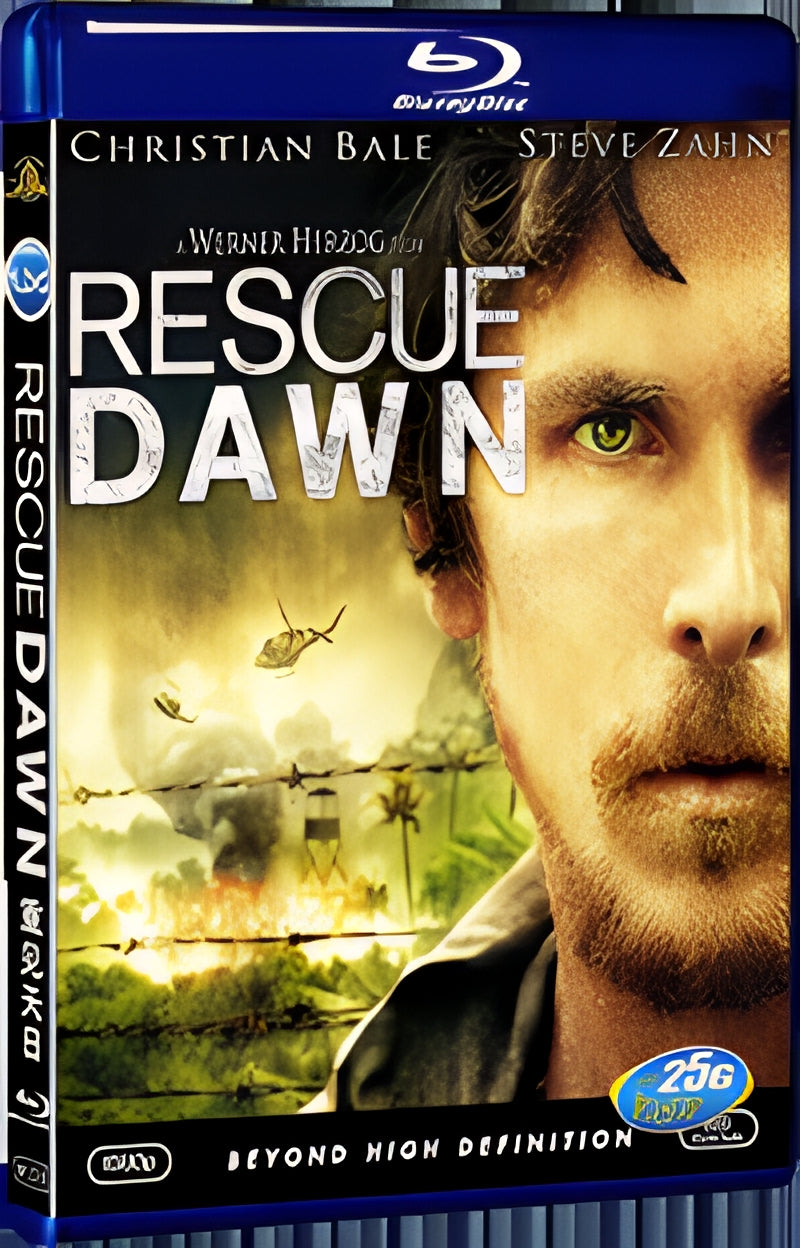 2006 Rescue Dawn 1080P for Gift 1-Disc All RegionPlay Seal Box Blu-ray