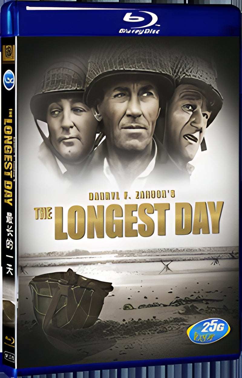1962 The Longest Day 1080P for Gift 1-Disc All RegionPlay Seal Box Blu-ray